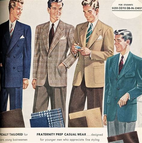 1948 men's fashion